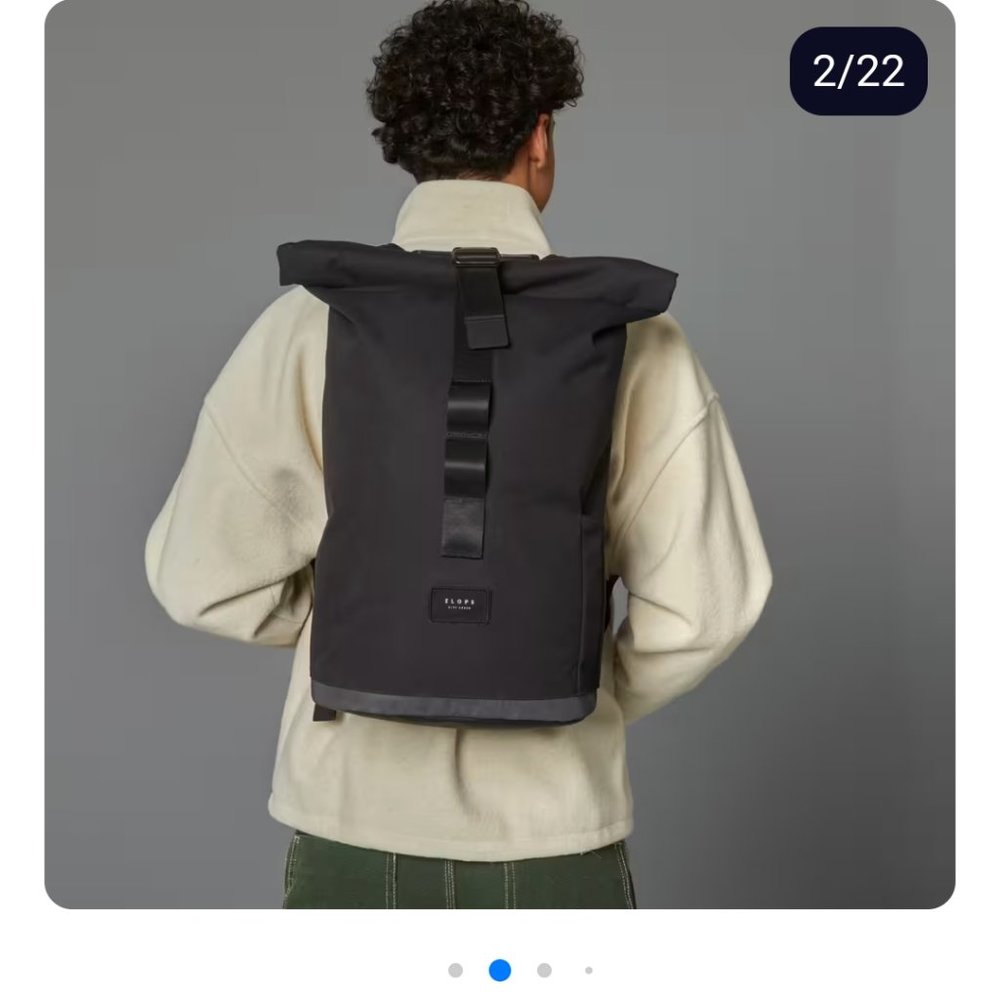 Elops roll-top backpack 20L